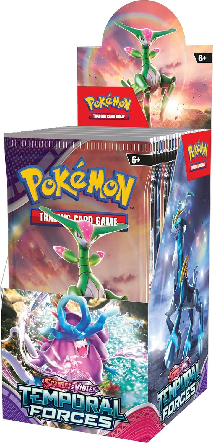 FlipMystic — Japanese Pokemon TCG Temporal Forces Half - Booster Box – Rare & Exclusive Cards