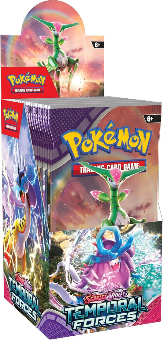 FlipMystic — Japanese Pokemon TCG Temporal Forces Half - Booster Box – Rare & Exclusive Cards