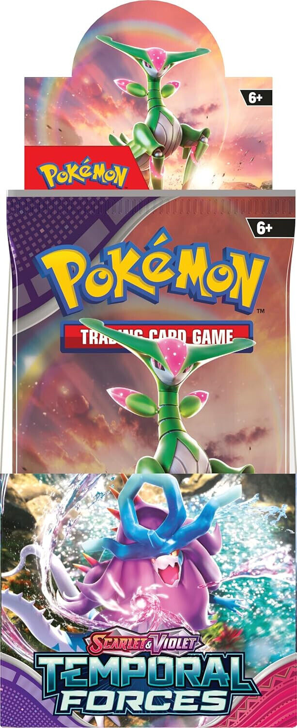 FlipMystic — Japanese Pokemon TCG Temporal Forces Half - Booster Box – Rare & Exclusive Cards