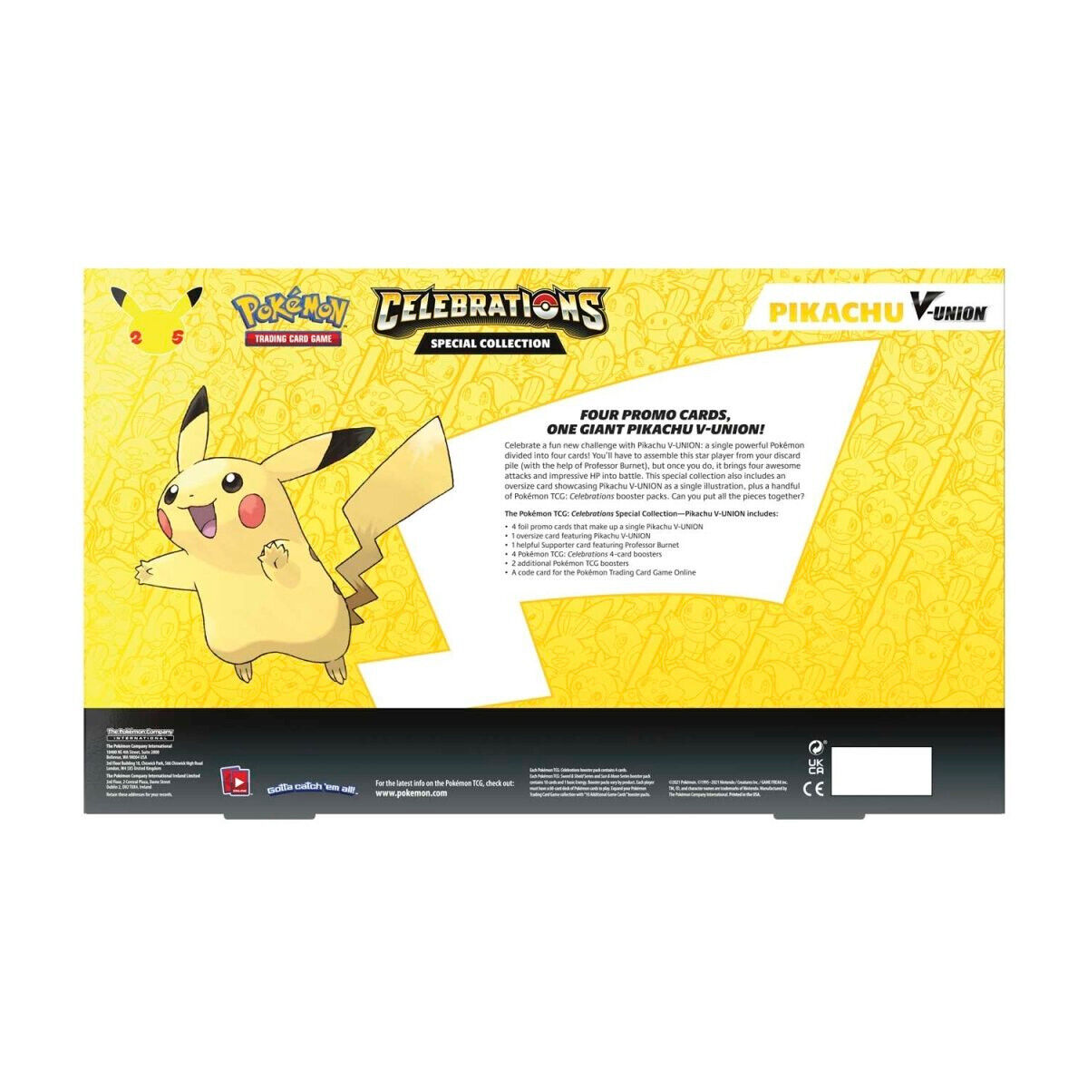 FlipMystic — Union Celebrations Special Collection Box 151 – Official Pokemon TCG Product