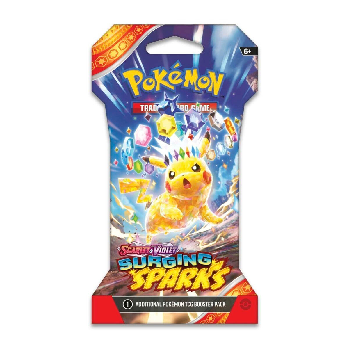 FlipMystic — Pokemon TCG Surging Sparks Sleeved - Booster Packs SET OF 4 – Authentic Japanese Pokemon Cards